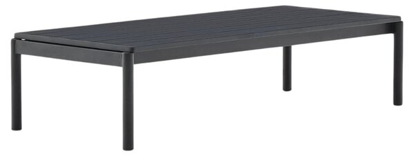 Šedý zahradní konferenční stolek Kave Home Sorells 149 x 63 cm