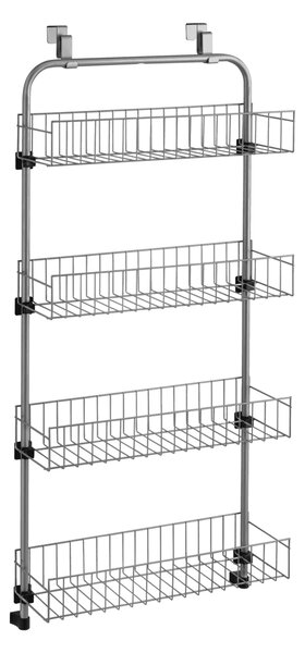 METALTEX Závěsný organizér na dveře, 4 patra, Baskets4Door, 45 x 17 x 103 cm