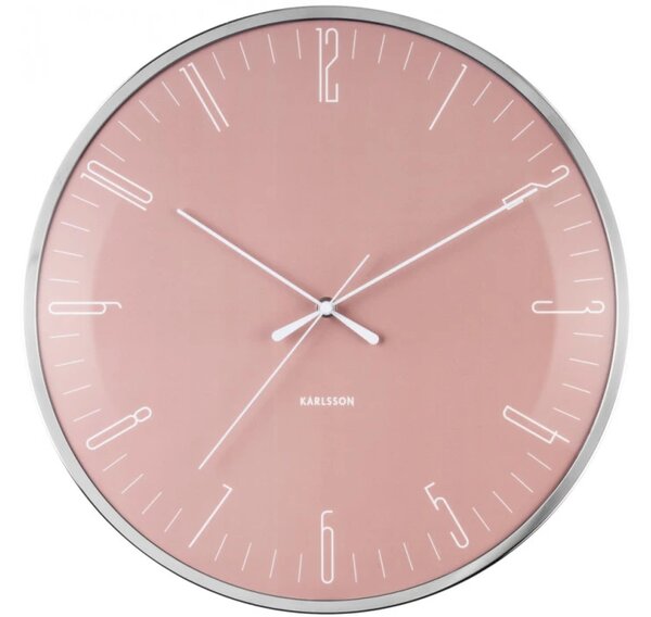 Designové nástěnné hodiny 5754PI Karlsson 40cm