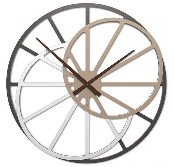 Designové hodiny 10-328 CalleaDesign Theresa 95cm (více barevných variant) Barva grafitová (tmavě šedá)-3 - RAL9007