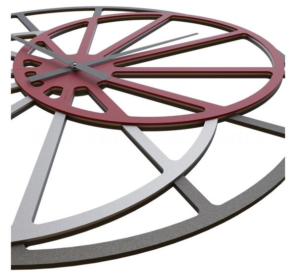 Designové hodiny 10-328 CalleaDesign Theresa 95cm (více barevných variant) Barva grafitová (tmavě šedá)-3 - RAL9007