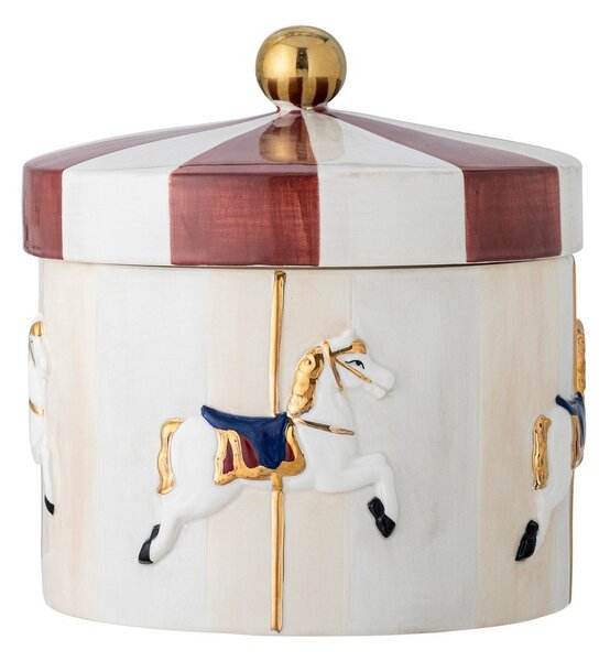 Kameninová dóza na cukroví/na sušenky Merry-go-round – Bloomingville