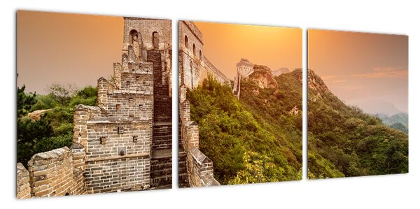 Velká čínská zeď - obraz (90x30cm)