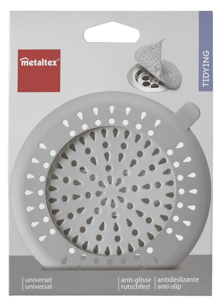 METALTEX Sítko do umyvadla, dřezu, vany / lapač nečistot - bílá