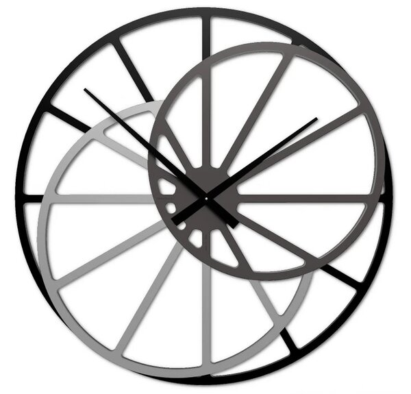 Designové hodiny 10-328 CalleaDesign Theresa 95cm (více barevných variant) Barva grafitová (tmavě šedá)-3 - RAL9007