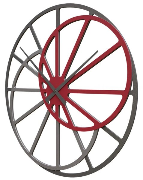 Designové hodiny 10-328 CalleaDesign Theresa 95cm (více barevných variant) Barva grafitová (tmavě šedá)-3 - RAL9007