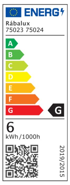 Koupelnové nástěnné LED svítidlo LORIC černá, šířka 30 cm
