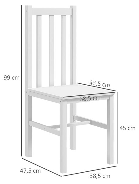 Jídelní židle - Kuchyňská židle - Židle - Sada židlí - Dřevěná židle - Moderní design - Masivní dřevo