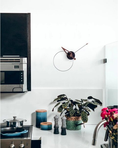 Designové nástěnné hodiny Nomon Pico BW 40cm