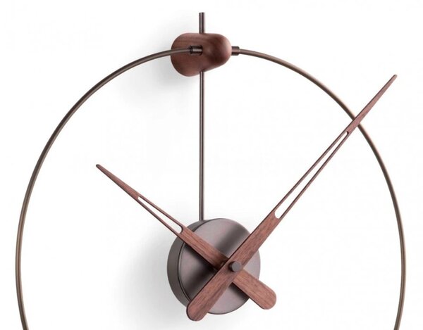 Designové nástěnné hodiny Nomon Anda small graphite 50cm