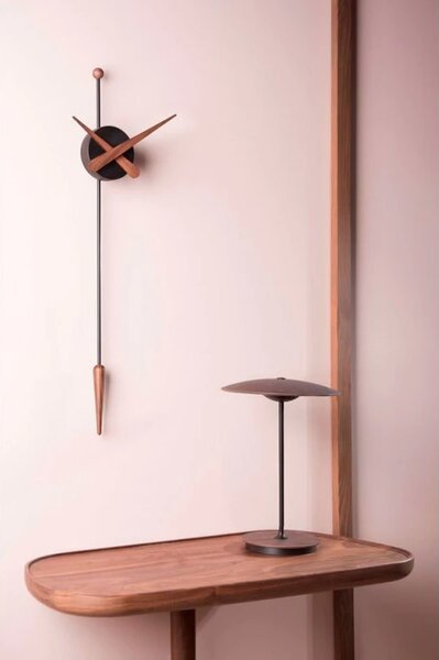 Designové nástěnné hodiny Nomon Punta BW 63cm