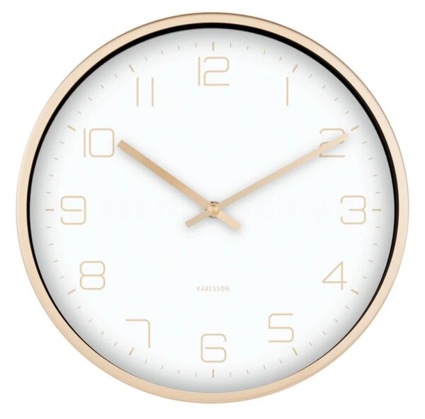 Designové nástěnné hodiny 5720WH Karlsson 30cm