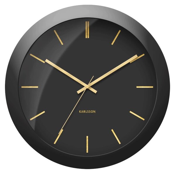 Designové nástěnné hodiny 5840BK Karlsson 40cm