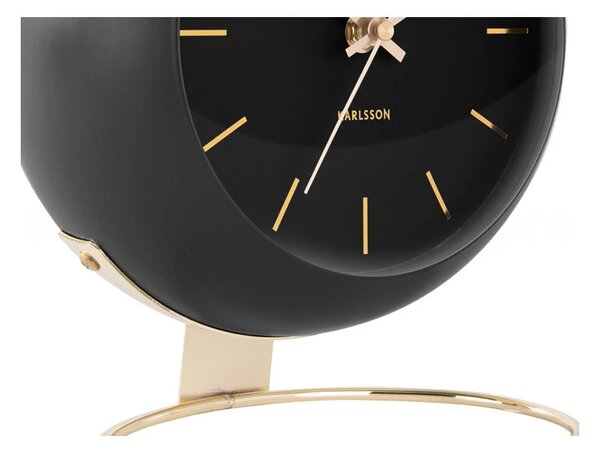 Designové stolní hodiny 5832BK Karlsson 25cm