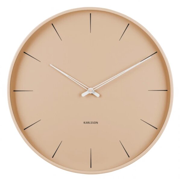 Designové nástěnné hodiny 5834BR Karlsson 40cm