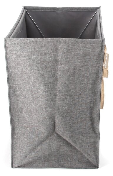 Rolser Laundry Hub Tweed, koš na prádlo - taška, šedá