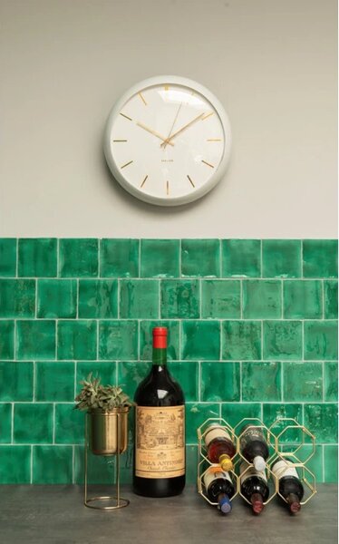 Designové nástěnné hodiny 5840WH Karlsson 40cm