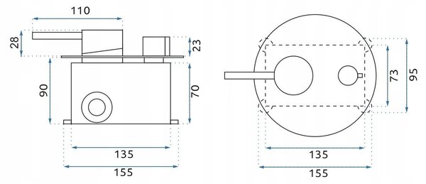 Vanová baterie Rea Lungo Titan + Box