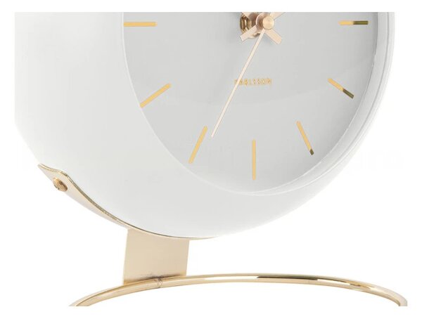 Designové stolní hodiny 5832WH Karlsson 25cm