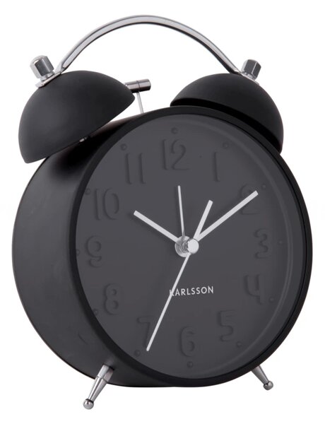 Designový budík 5784BK Karlsson 16cm
