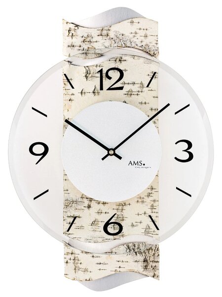 Designové nástěnné hodiny 9624 AMS 39cm