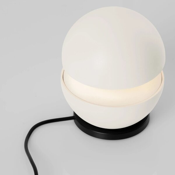 Nova Luce Bílá nabíjecí stolní LED lampa Puk