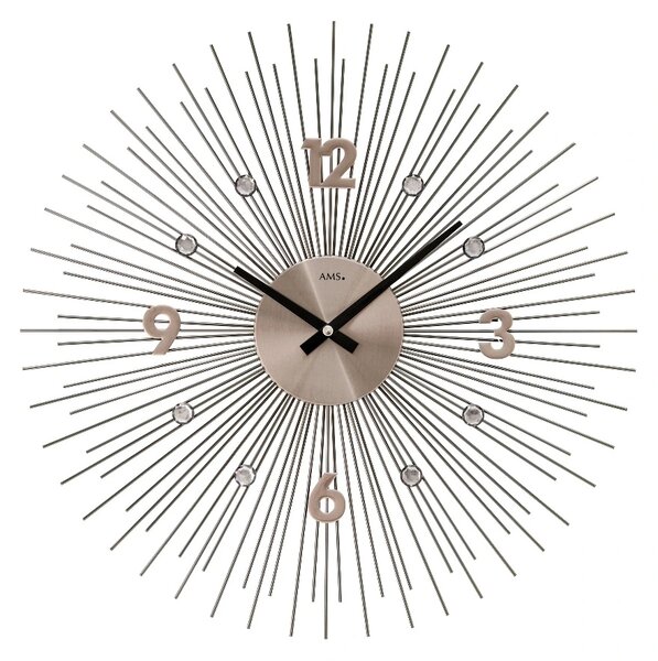 Designové nástěnné hodiny 9610 AMS 50cm
