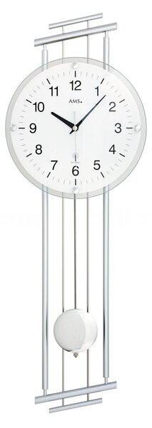 Designové nástěnné hodiny 5316 řízené rádiovým signálem AMS 65cm