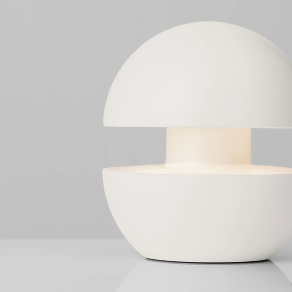 Nova Luce Bílá nabíjecí stolní LED lampa Puk