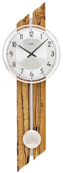 Kyvadlové nástěnné hodiny 7468 AMS 65cm