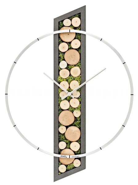 Designové nástěnné hodiny 9607 AMS 55cm