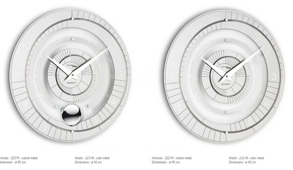Designové nástěnné hodiny I222M IncantesimoDesign 45cm