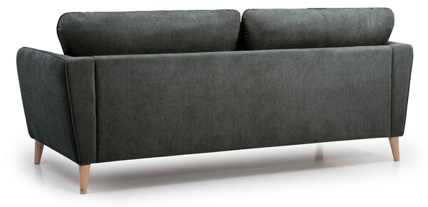 Černošedá pohovka 206 cm Paris - Scandic