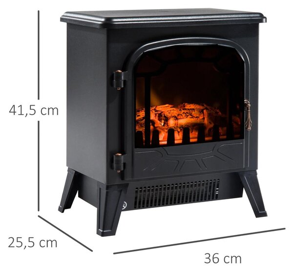 Elektrické vestavěné topidlo – krb – Elektrický ohřívač – Účinné vytápění – Topidlo do krbu