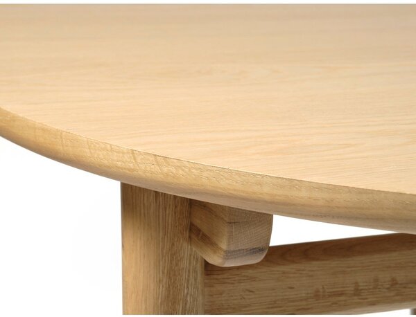 Rozkládací jídelní stůl v dekoru dubu 100x190 cm Carno – Unique Furniture