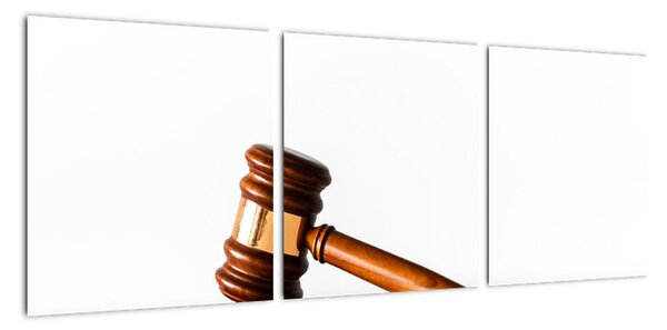 Moderní obraz - soudce, advokát (90x30cm)