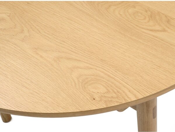 Rozkládací jídelní stůl v dekoru dubu 100x190 cm Carno – Unique Furniture