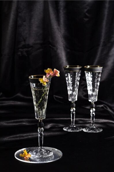 BOHEMIA PRESTIGE CONTE MODERN SKLENICE NA ŠAMPAŇSKÉ 170ML SADA 6 KS