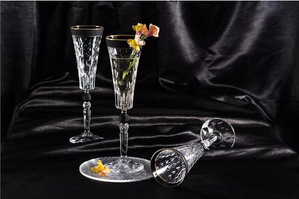 BOHEMIA PRESTIGE CONTE MODERN SKLENICE NA ŠAMPAŇSKÉ 170ML SADA 6 KS