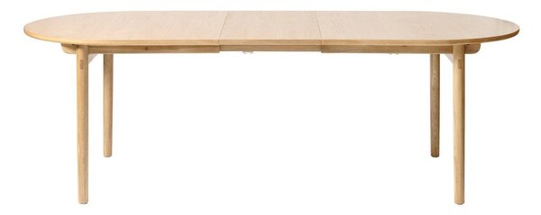 Rozkládací jídelní stůl v dekoru dubu 100x190 cm Carno – Unique Furniture