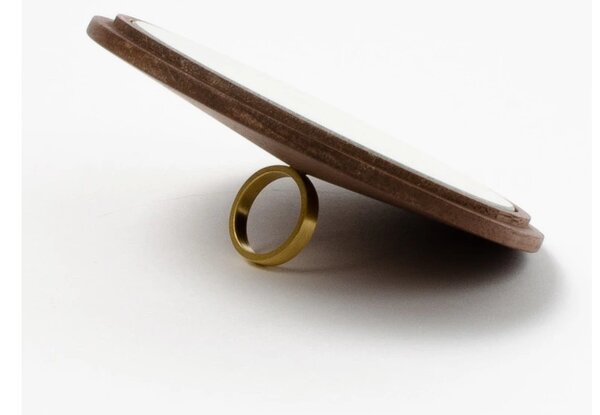 DVORO Luxusní šperkovnice Azahar Secret S Ring Walnut 10cm