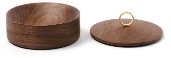 DVORO Luxusní šperkovnice Azahar Secret S Ring Walnut 10cm