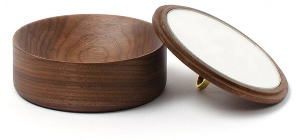 DVORO Luxusní šperkovnice Azahar Secret S Ring Walnut 10cm