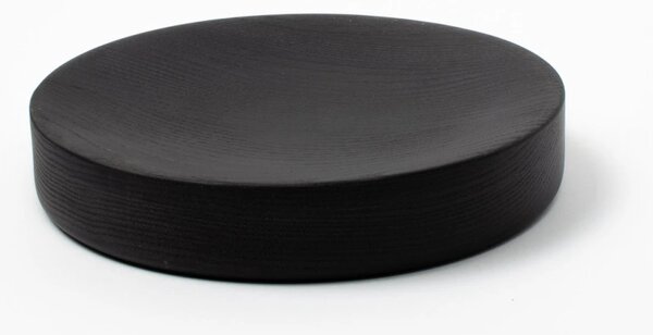 DVORO Luxusní dřevěný odkládací podnos Pau Black stained ash 18cm
