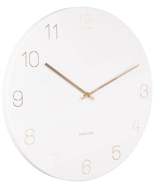 Designové nástěnné hodiny 5762WH Karlsson 40cm