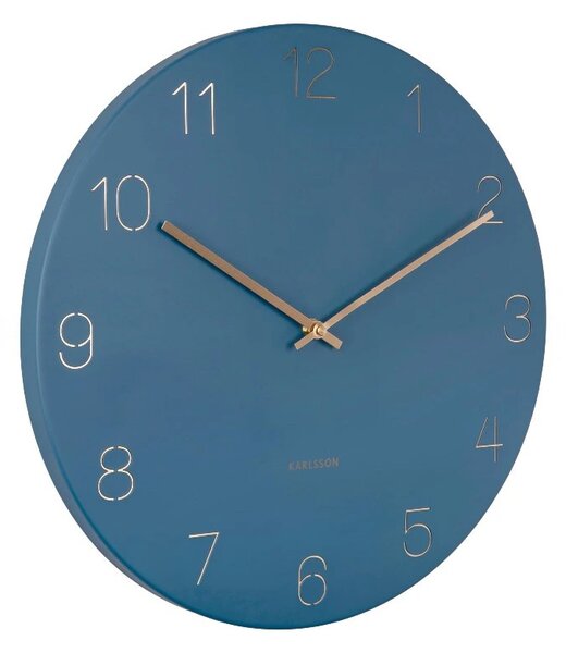 Designové nástěnné hodiny 5762BL Karlsson 40cm