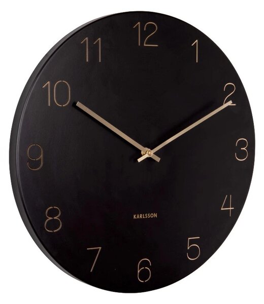 Designové nástěnné hodiny 5762BK Karlsson 40cm
