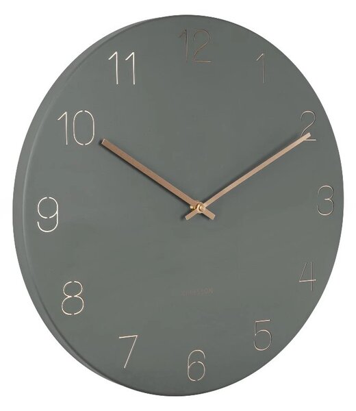 Designové nástěnné hodiny 5762GR Karlsson 40cm