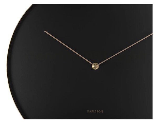 Designové nástěnné hodiny 5765BK Karlsson 34cm