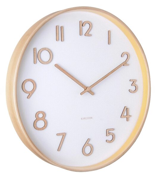 Designové nástěnné hodiny 5757WH Karlsson 40cm